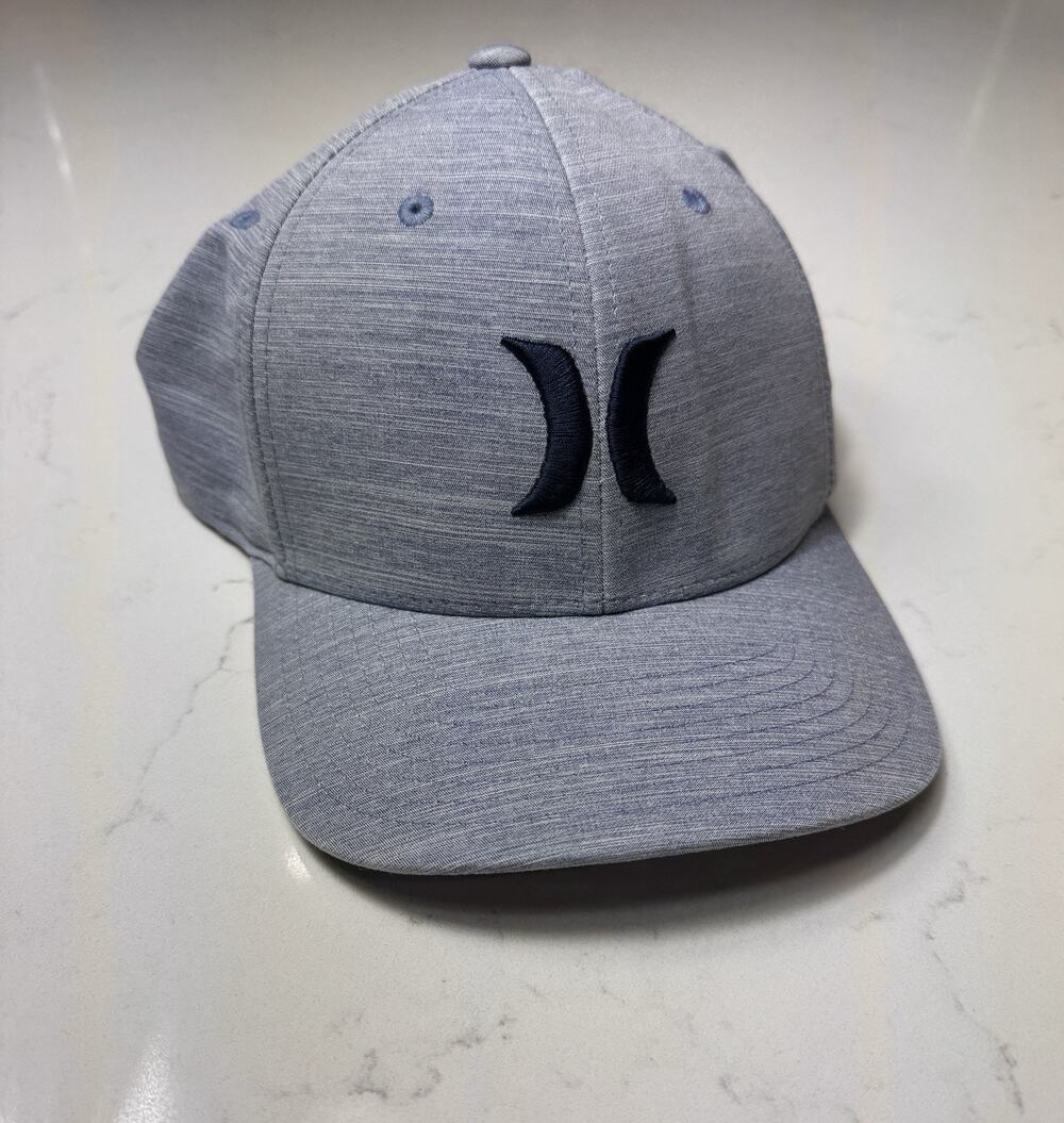 Hurley Men's Dri-FIT Cutback Flex Fit Blue Hat Cap/ Size L-XL